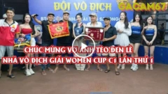 HÀNH TRÌNH VÔ ĐỊCH CỦA VỢ ANH TÈO ĐEN LÊ TẠI GIẢI DERBY WOMEN CUP TẠI BỒ CPC1 NGÀY 10-4
