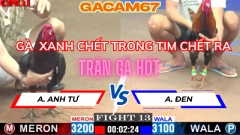 TRẬN 13 TẠI BỒ CPC1 NGÀY 17-4 ANH TƯ VỚI ANH ĐEN (XANH CHẾT TRONG TIM )