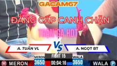 TRẬN 15 TẠI BỒ CPC3 NGÀY 14-4 ANH TUẤN VL VS ANH NGỌT BT (CANH CHẶN ĐẲNG CẤP)