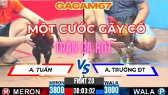 TRẬN 20 NGÀY 12-4 TẠI BỒ CPC3 ANH TUẤN VS TRƯỜNG ĐT (MỘT CƯỚC GÃY CỔ )