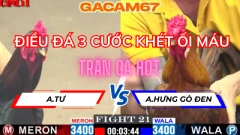 TRẬN 21 NGÀY 21-4 TẠI CPC1 ANH TƯ VỚI ANH HƯNG GÒ ĐEN (ĐIỀU ĐÁ 3 CƯỚC KHÉT ỐI MÁU)