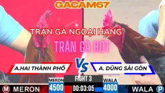 TRẬN 3 TẠI CPC3 NGÀY 20-4 ANH HAI TP VS ANH DŨNG SG (TRẬN GÀ NGOẠI HẠNG )