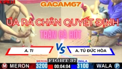 TRẬN 37 TẠI CPC1 NGÀY 15 -4 ANH TI VS ANH TÚ ĐỨC HÒA ( ÚA RA CHÂN QUYẾT ĐỊNH )