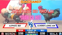 TRẬN 39 TẠI CPC3 NGÀY 22-4 ANH PHÚC BD VS ANH MINH LA (GÀ ĐÁ GIẢI )