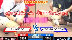ANH LONG 3G VS ANH THUẬN GÒ CÔNG TRẬN 29 TẠI ĐÁ GÀ THOMO CPC3 NGÀY 7-5 (MỘT CƯỚC MẤT WIFI MẤT LUÔN 3G )