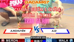 CÚ QUÁ ĐẲNG CẤP 1 CHÂN HẠ BƯỚM LẬT XE TRẬN 21 TẠI ĐÁ GÀ HÔM NAY CPC2 NGÀY 21-5