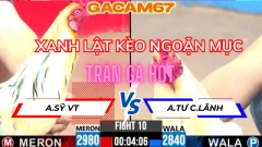 MÀNG LẬT KÈO NGOẠN MỤC TỪ GÀ XANH TRẬN 10 TẠI CPC3 NGÀY 17-5-2025