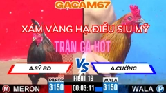 XÁM VÀNG HẠ ĐIỀU SIU MỸ TRẬN 19 TẠI CPC3 ANH SỸ BD VS ANH CƯỜNG NGÀY 11-5