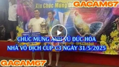 HÀNH TRÌNH VÔ ĐỊCH ANH VŨ ĐỨC HÒA TẠI CỒN 3 NGÀY 31 THÁNG 5 NĂM 2025